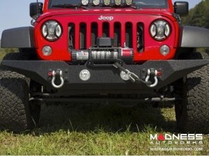 Jeep Wrangler JK Spartan Bumper w/Standard Ends - Front